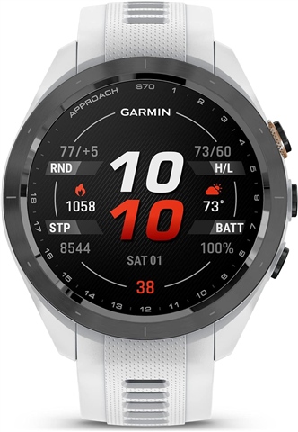 GARMIN Approach S70 42mm ブラックおまけ付 Garmin Approach S70 42mm Black Ceramic Bezel W/ Gray Silicone Band